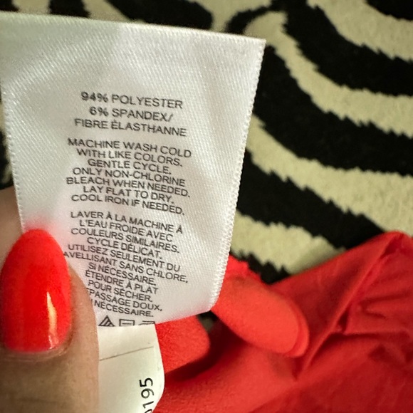 Express strapless orange dress! - Picture 5 of 5